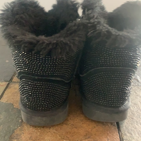 Malu rhinestone suede short boots - Picture 5 of 8